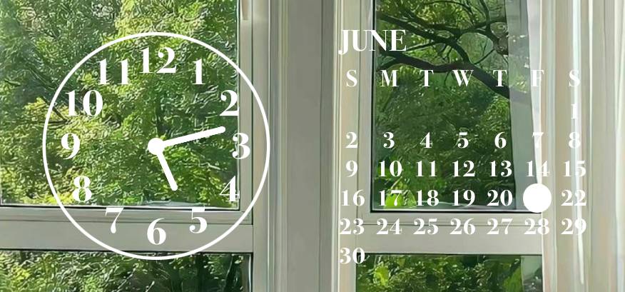 Clock Widget ideas[jYo9efI7saeLWU6QLUxg]