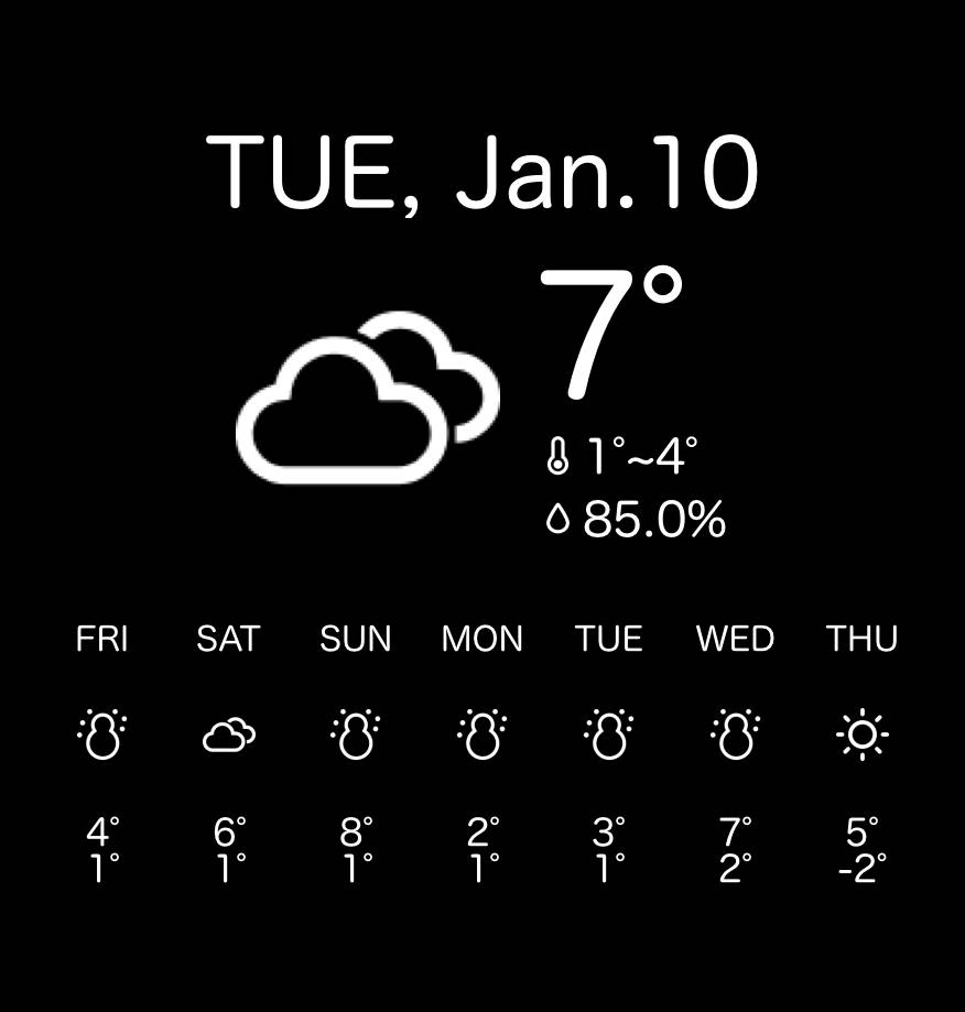 날씨 위젯 아이디어[TvUL52tQlnv9GwN1Hkh4]