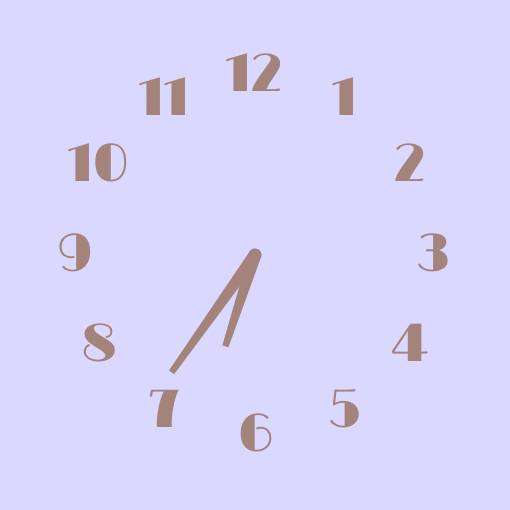 clock 時計 ウィジェット[kmg9cNeLfDIzHXhZ35PR]