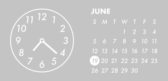 カレンダー Reloj Ideas de widgets[BfQKdotgsd7aTabQ8q5s]