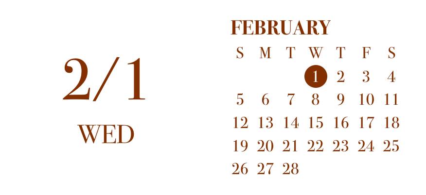 Kalender Widgetidéer[9vazyUEa6tL2u0Cagw2g]