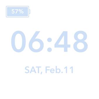 Time Widget ideas[T21MWG98ROFgCu0BGX6a]