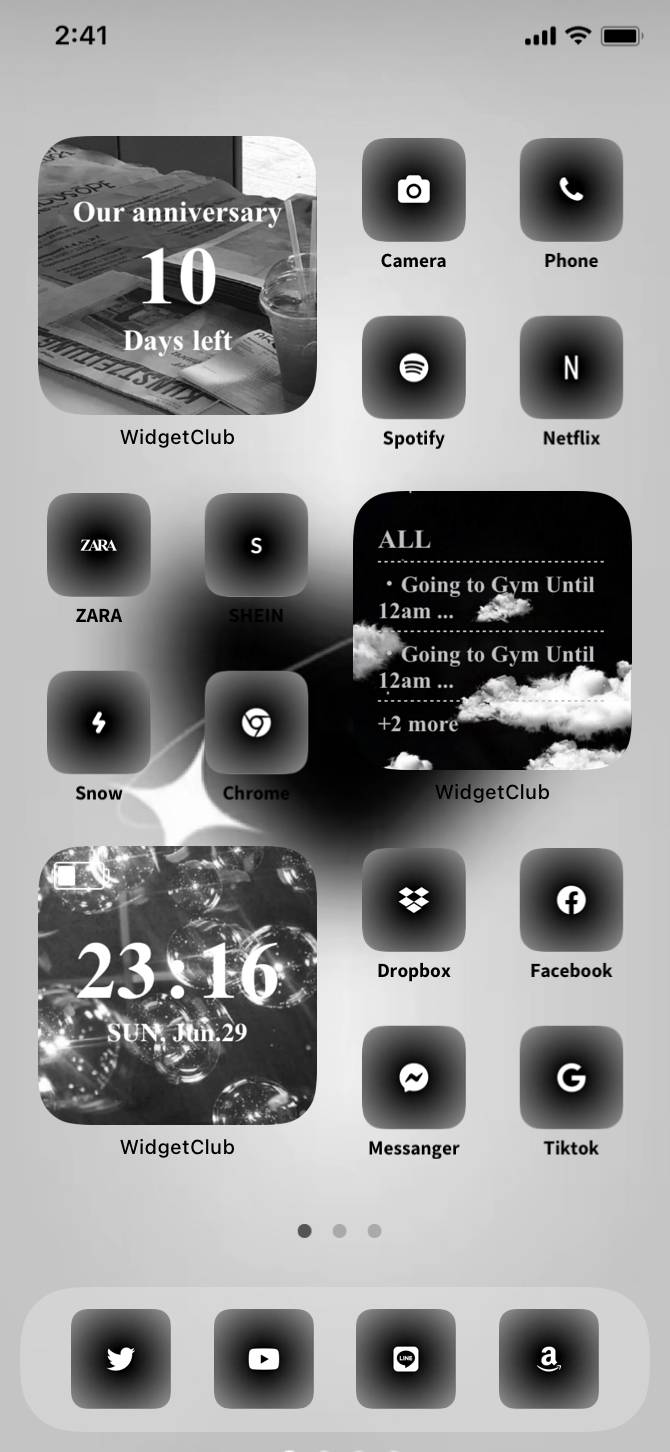 y2kテンプレート 白黒Home Screen ideas[nqwHG98YZLnYk0X4Qv8b]