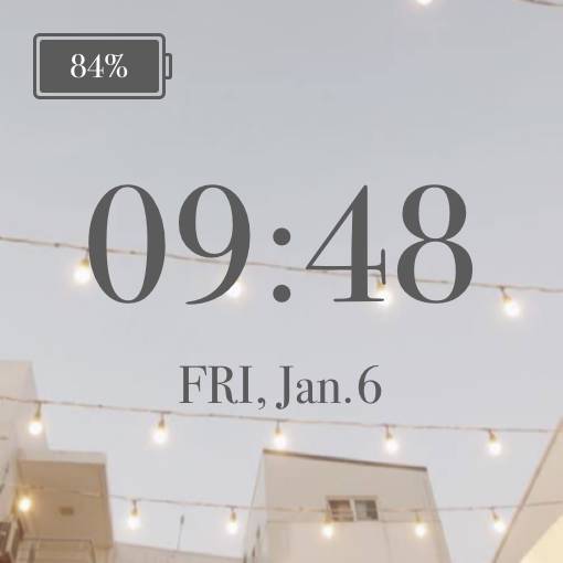 時計&バッテリー Masa Idea widget[383jkTwWAXPDgFzWeZG7]