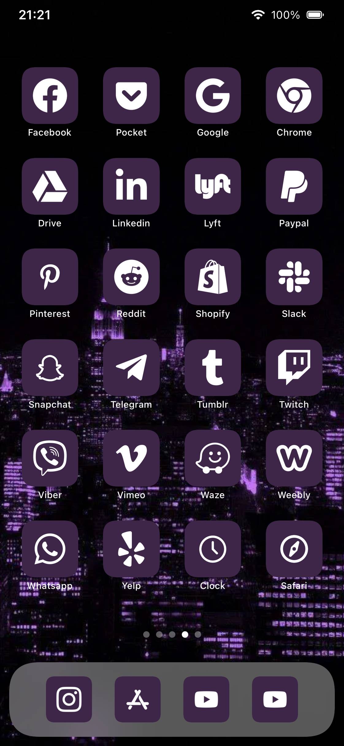 Deep PurpleHome Screen ideas[oeNPSs7VEvF7ErIG1MWp]