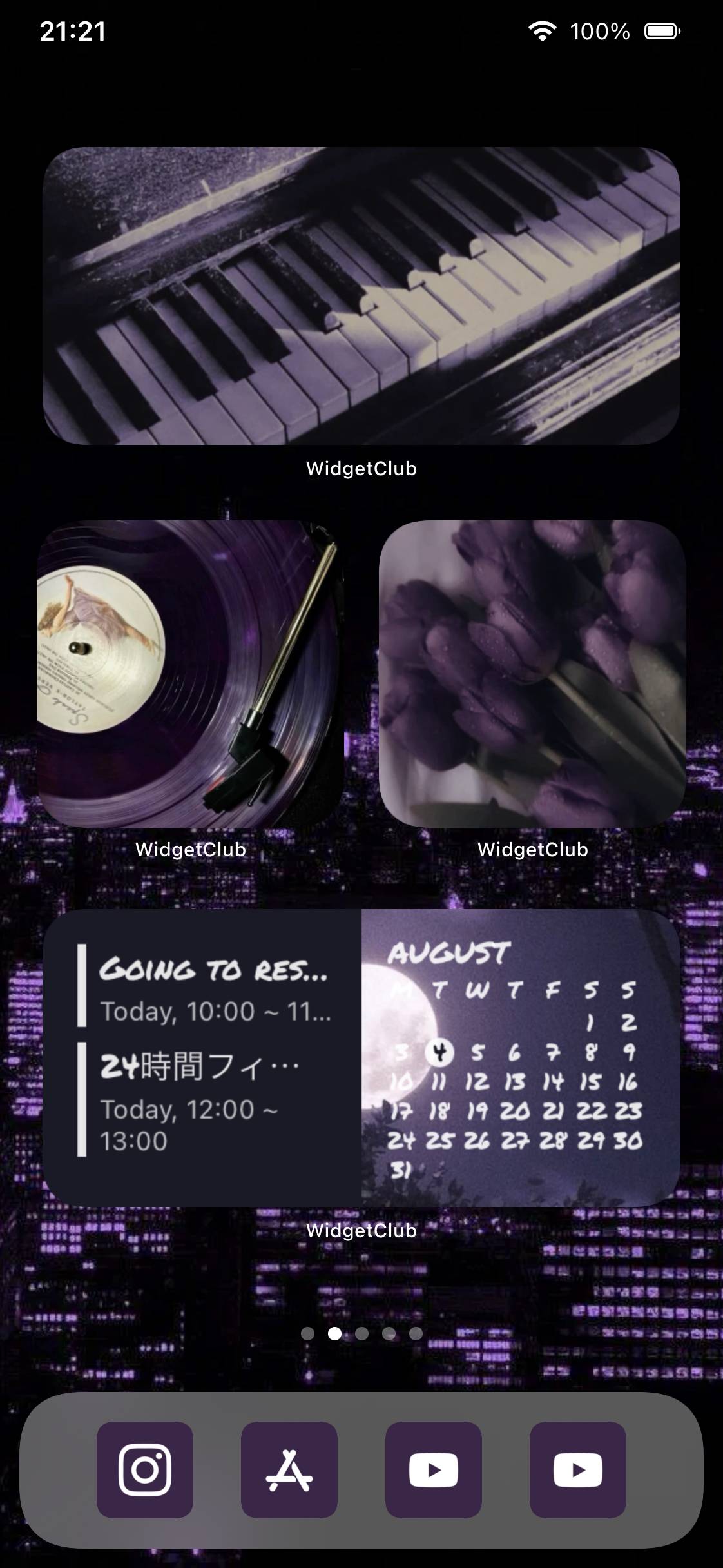 Deep PurpleHome Screen ideas[oeNPSs7VEvF7ErIG1MWp]