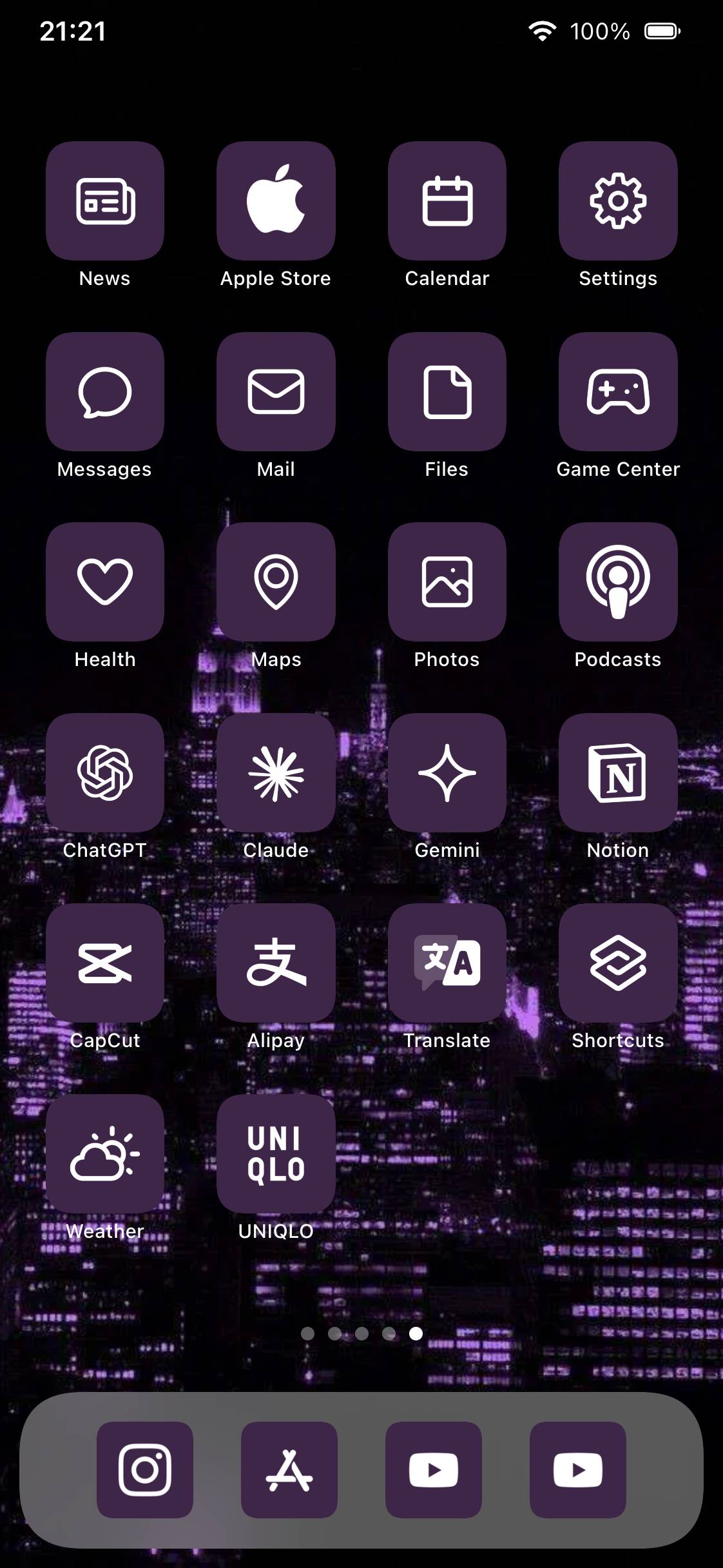 Deep PurpleHome Screen ideas[oeNPSs7VEvF7ErIG1MWp]
