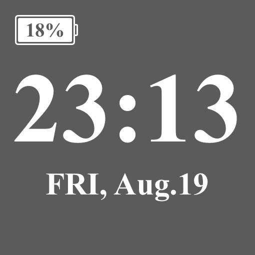 Time Widget ideas[PmxBDwNmIOx7yFBPOLEW]