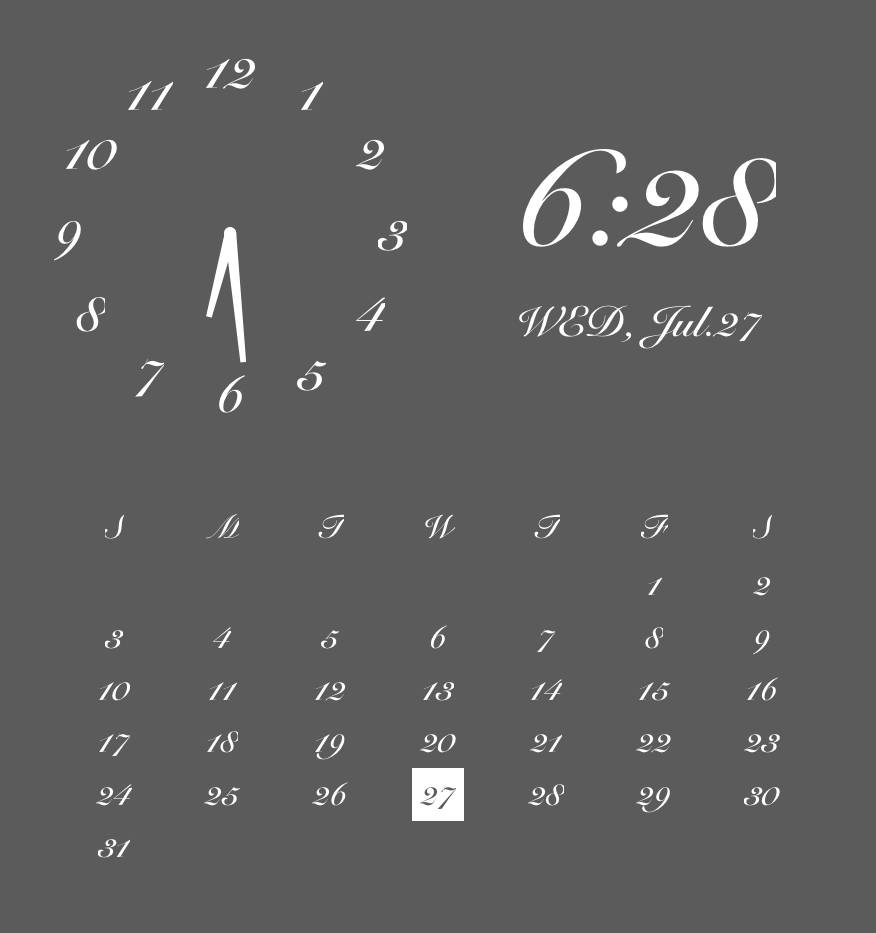 Clock Widget ideas[1TT4WxuPbQOjXqyOdTP8]