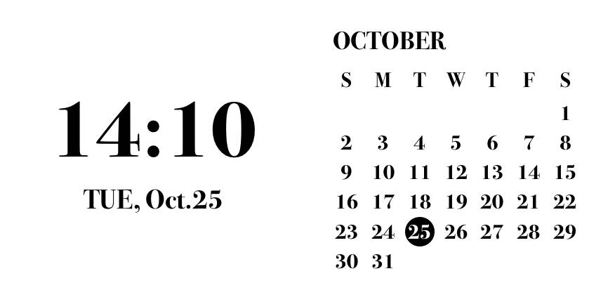 clock&calendar widget黒 Календар Идеје за виџете[gT5SRZ9Z9BgJyyXKjkpI]