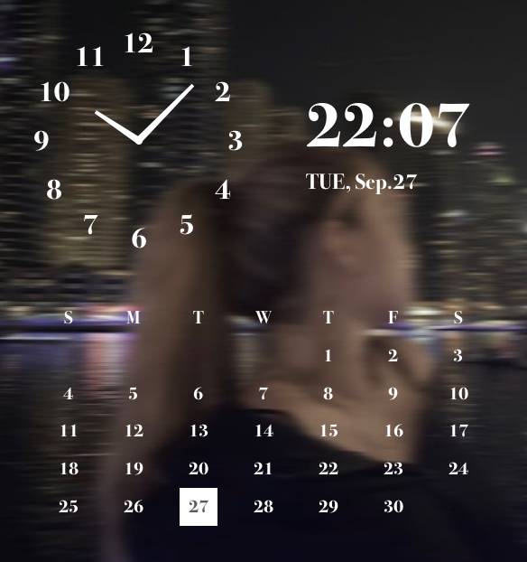 Horloge Idées de widgets[lDjkBLq0SX5OJooFvoka]