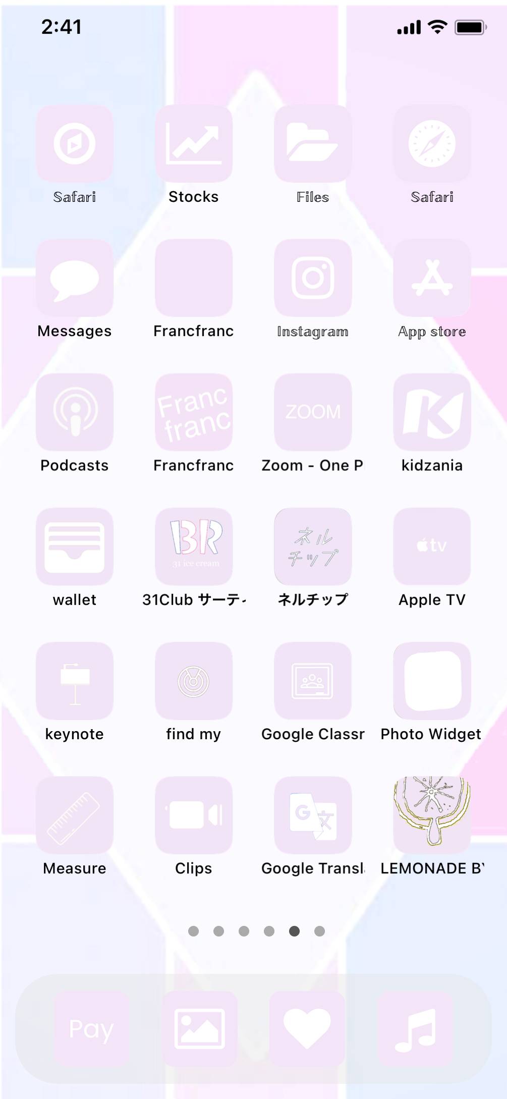 purple♡♡♡Idee per la schermata iniziale[JwI2eCfllunvqwFY63Th]