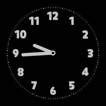 時計Horloge Idées de widgets[8mb5QBn3huCunHvUmP2N]