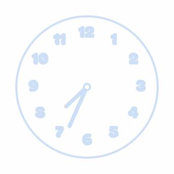 Clock Widget ideas[FOPLzoBP42awm6Bkgwfw]