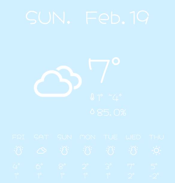 Weather Widget ideas[2YpuQ88atDsb6eoQNebr]