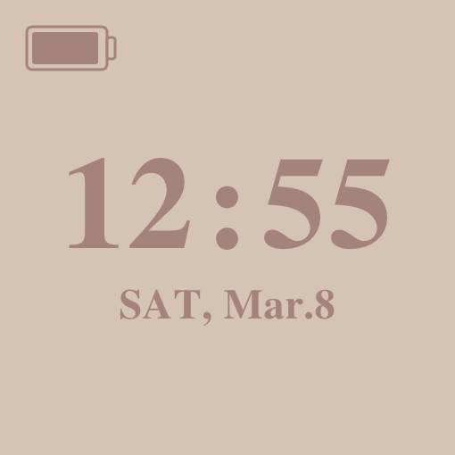 Time Widget ideas[FWhX27c8psnF2t6QwNcr]