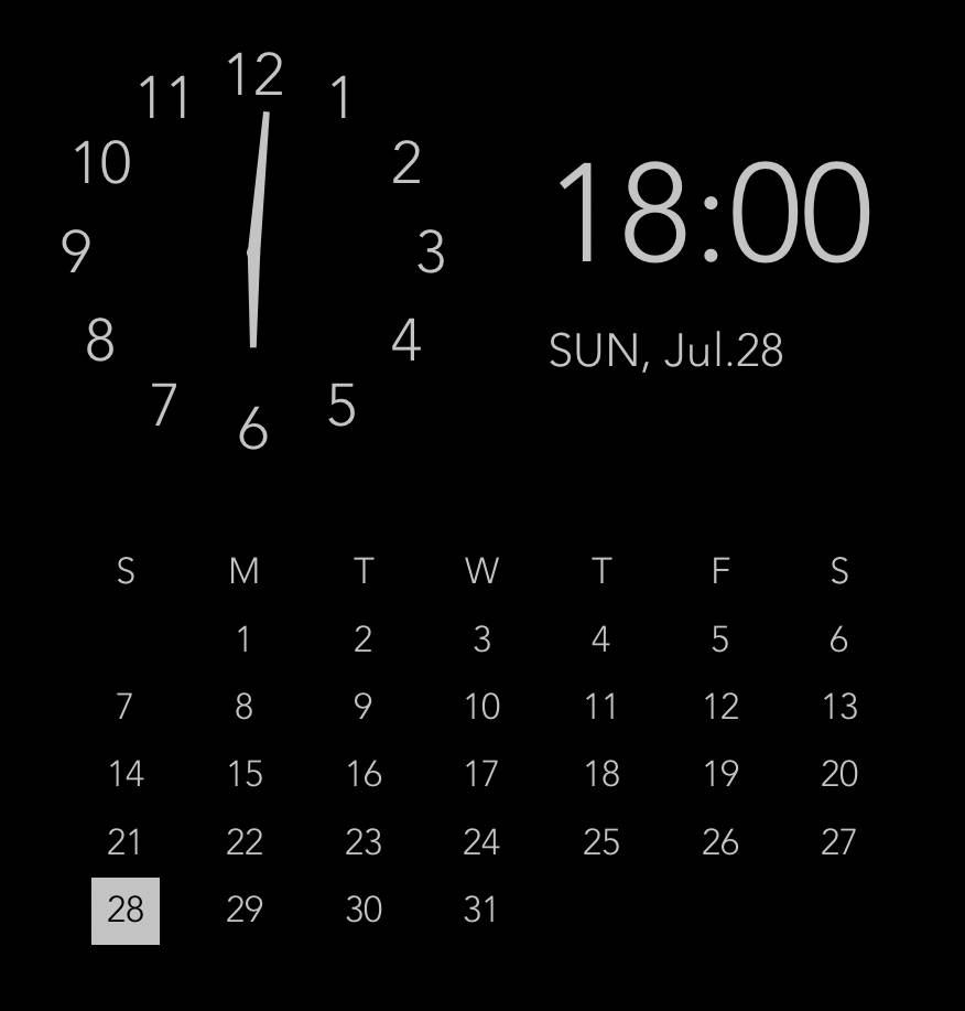 Horloge Idées de widgets[templates_91dQHfBjoNQXpKaGVuSj_D294A10A-D1F9-452B-9A9C-CFE7C6AB19C3]