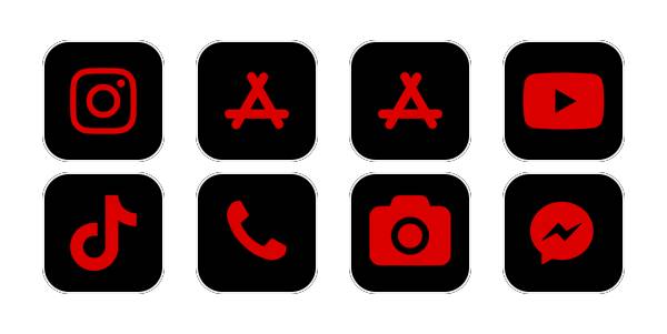 red App Icon Pack[UKTEjATEW7fobFrnVOj5]