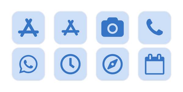 Blue 1st App Icon Pack[ebjQ9e9ryPDPVmWl5y4b]