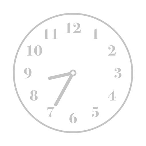 Clock Widget ideas[Kqxqx5wWwitpb7ypNyK6]