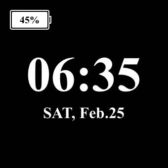 Time Widget ideas[b0n8WKULyOzEXzYC1KfU]