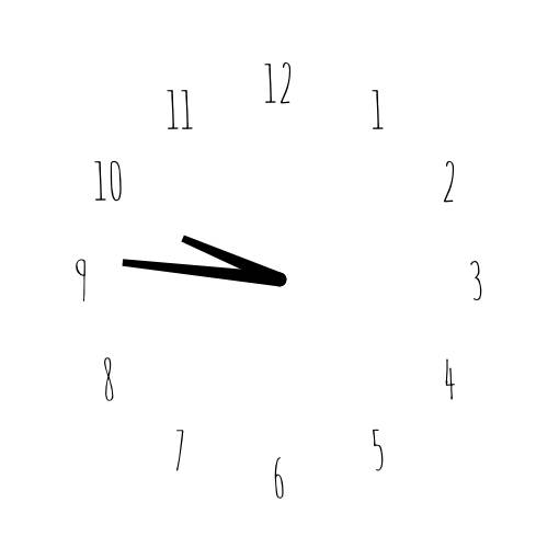 時計 Hodiny Nápady na widgety[WqNda0QAtXKCKSO8HxIR]