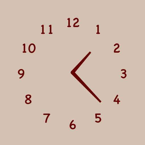 time 時計 ウィジェット[0ErjFWUTjEd48A3Hg9x9]