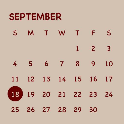 Calendario Ideas de widgets[D7y0A1h6vW6BvKflbMjF]