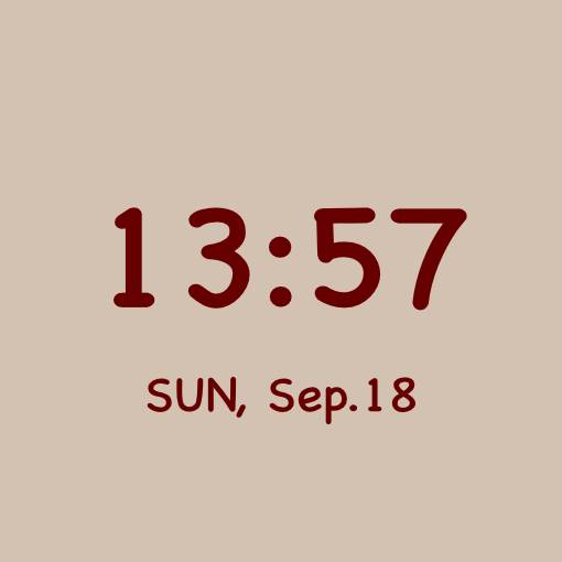 時計 Time Widget ideas[3qVq6fO5pdmKjjRMtmGO]