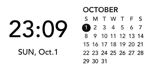カレンダー Calendario Idee widget[9IJxWbISXQnJoV7mQCbp]