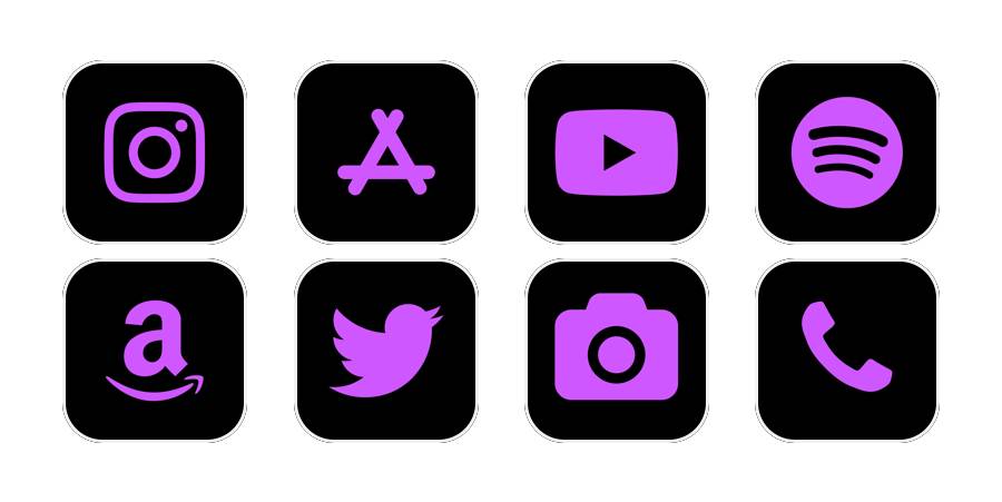 purple midnightApp Icon Pack[mQHEE1ozKxxfXpZbGhuU]