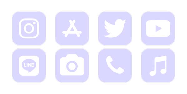 purple App Icon Pack[mFqlXTvm2yhmFFztGqNB]