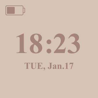 時間 Time Widget ideas[FiuYjReAGqDsQgdnDlWQ]