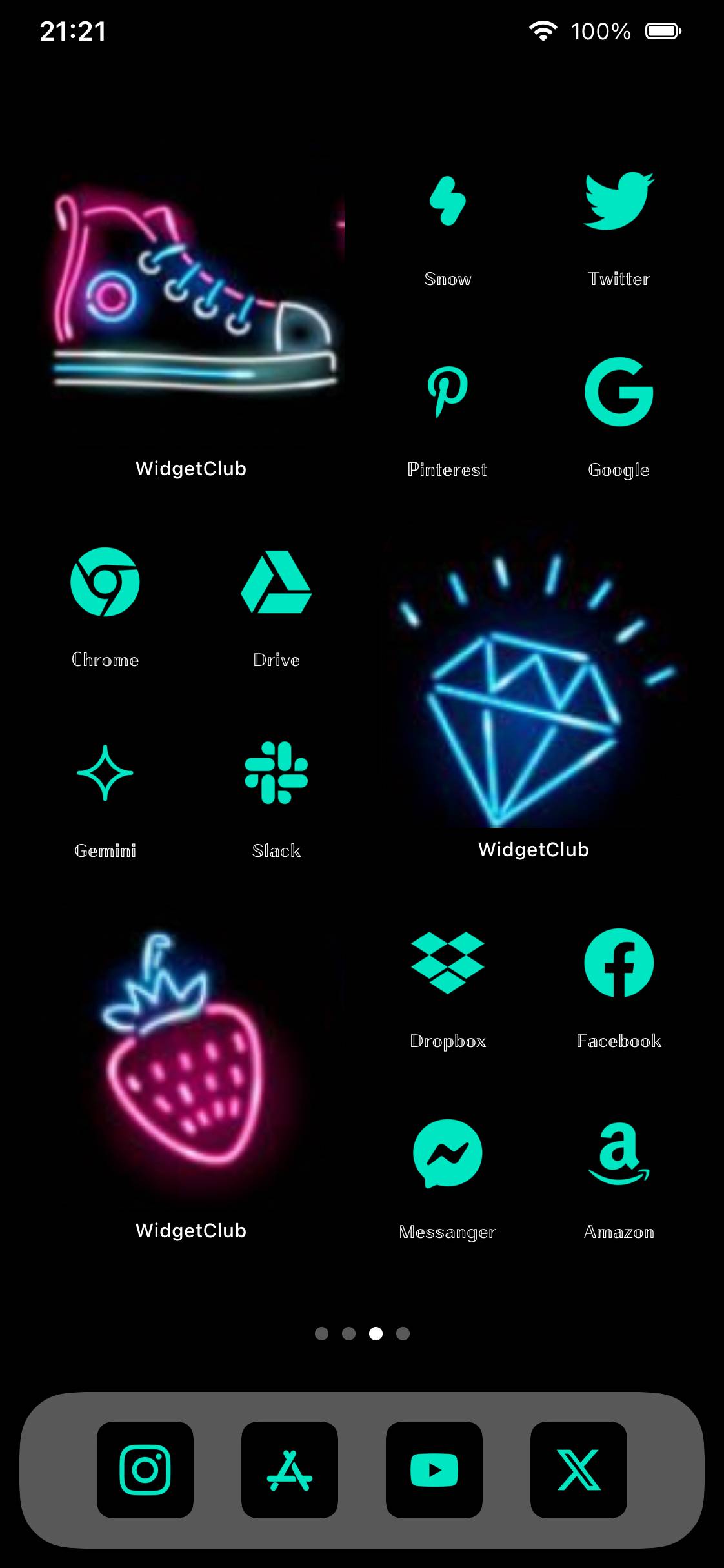 ねおんHome Screen ideas[ii306grbgCI2O9f0Ob6K]