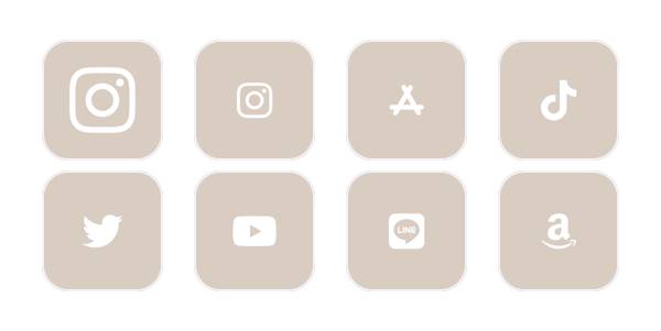 beige App Icon Pack[pXMVCRAx0EWhmFhkQtJP]