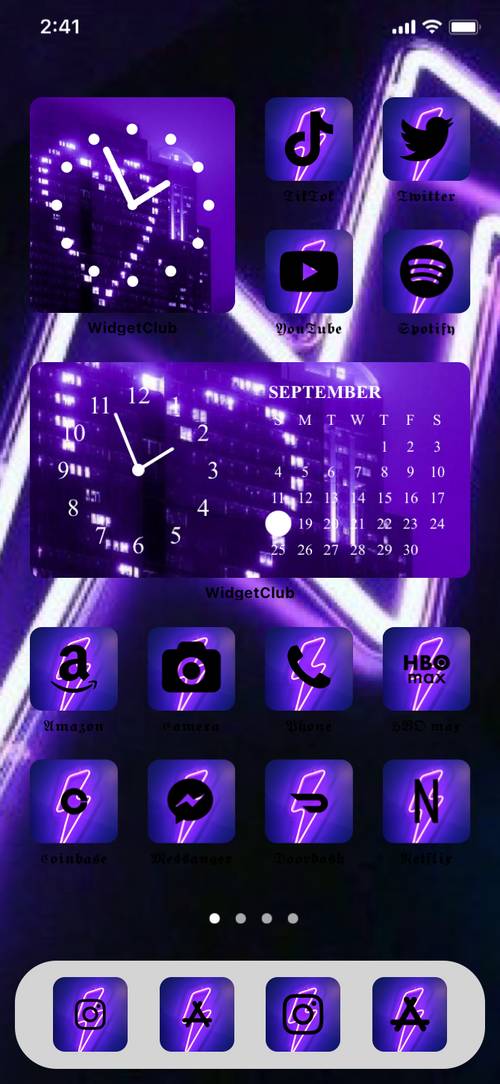 Purple Home Screen ideas[qhn8ZKjymiEKcovVx404]