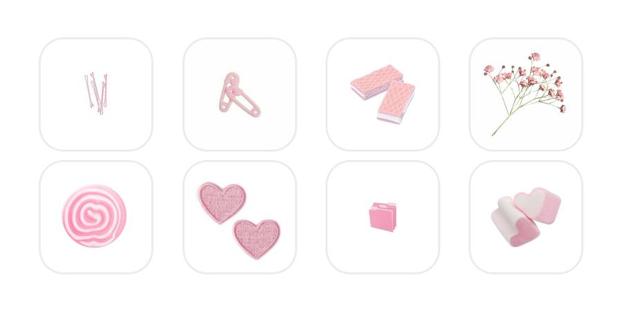 pink Pacote de ícones de aplicativos[BPVeNcfYp7s0n6eshHiE]