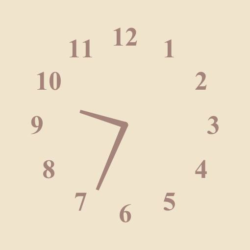 time Horloge Idées de widgets[HkFHB7MqWXtHA1KHX5p6]