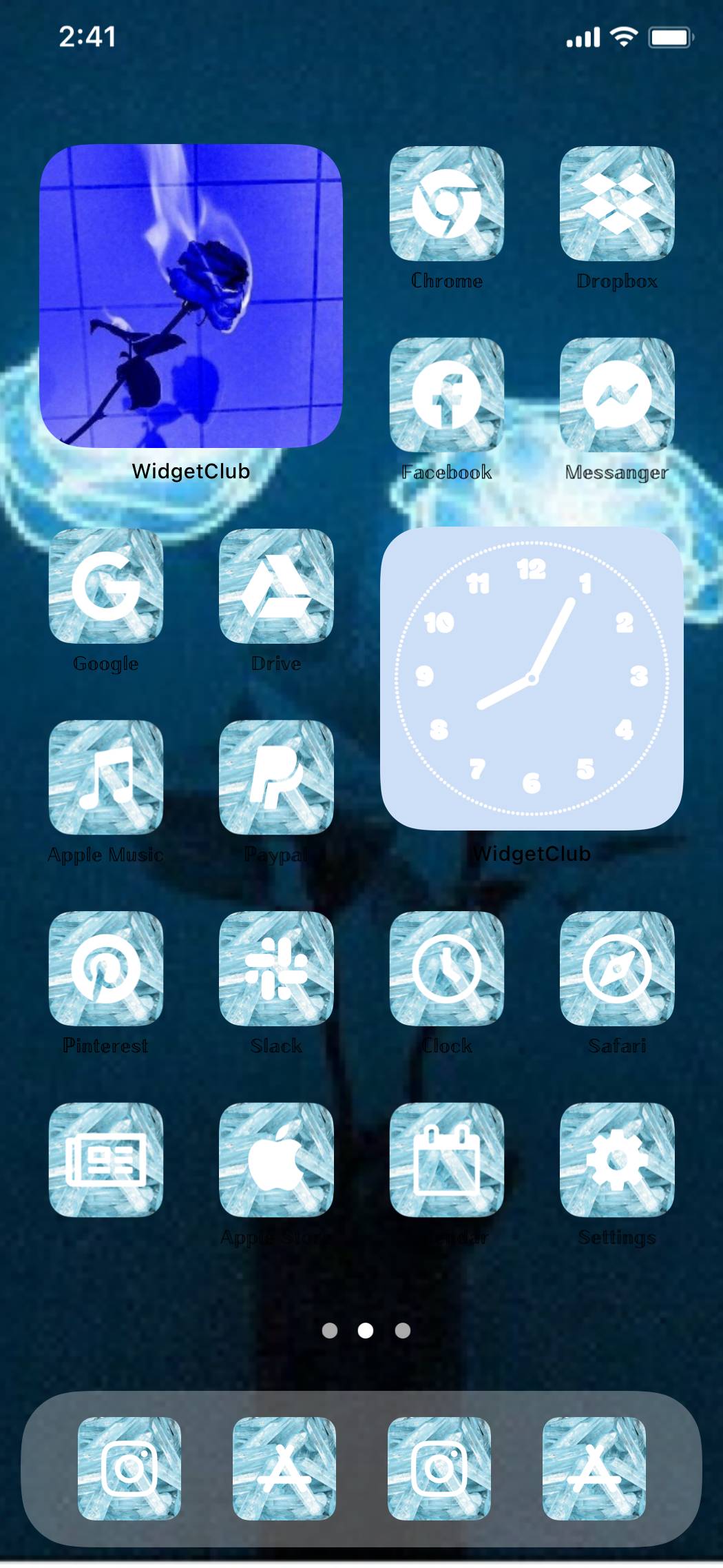 Aesthetic Blue PackHome Screen ideas[atm62AQd7rUPXPHucmIr]