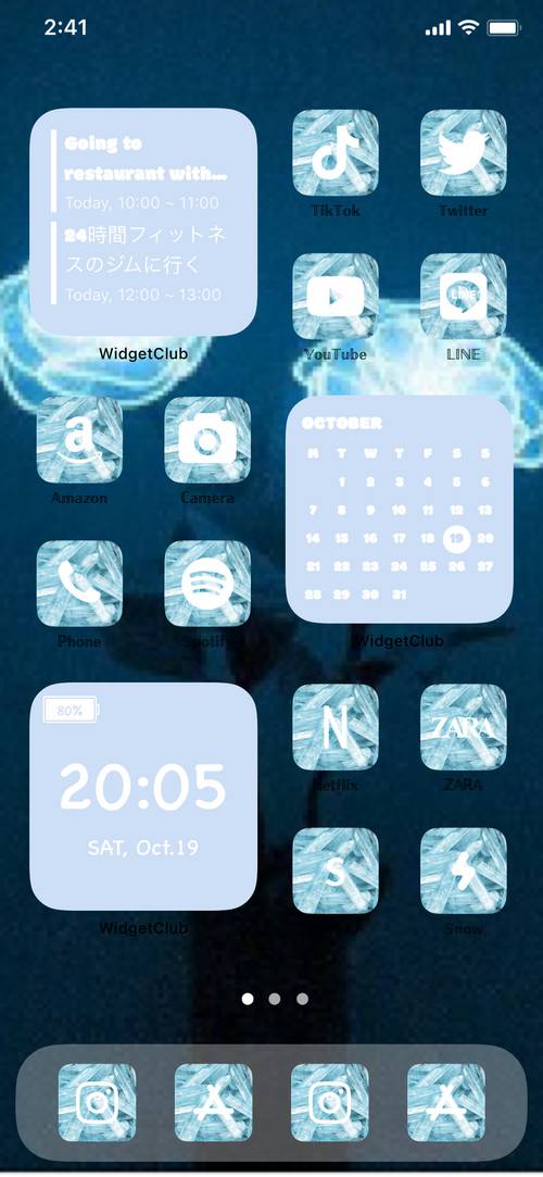 Aesthetic Blue Pack Ideas para la pantalla de inicio[atm62AQd7rUPXPHucmIr]