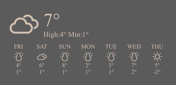 Weather Widget ideas[4iyRwbT2rUjXrIK1UXkM]