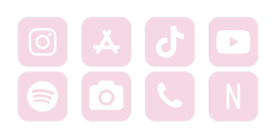 pink icon ชุดไอคอนแอป[sRfeQ00bzRZOwnfnGH1i]