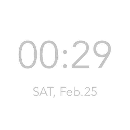 Time(white) Čas Nápady na widgety[7JDgQtmcwiIzJrbvCGsZ]