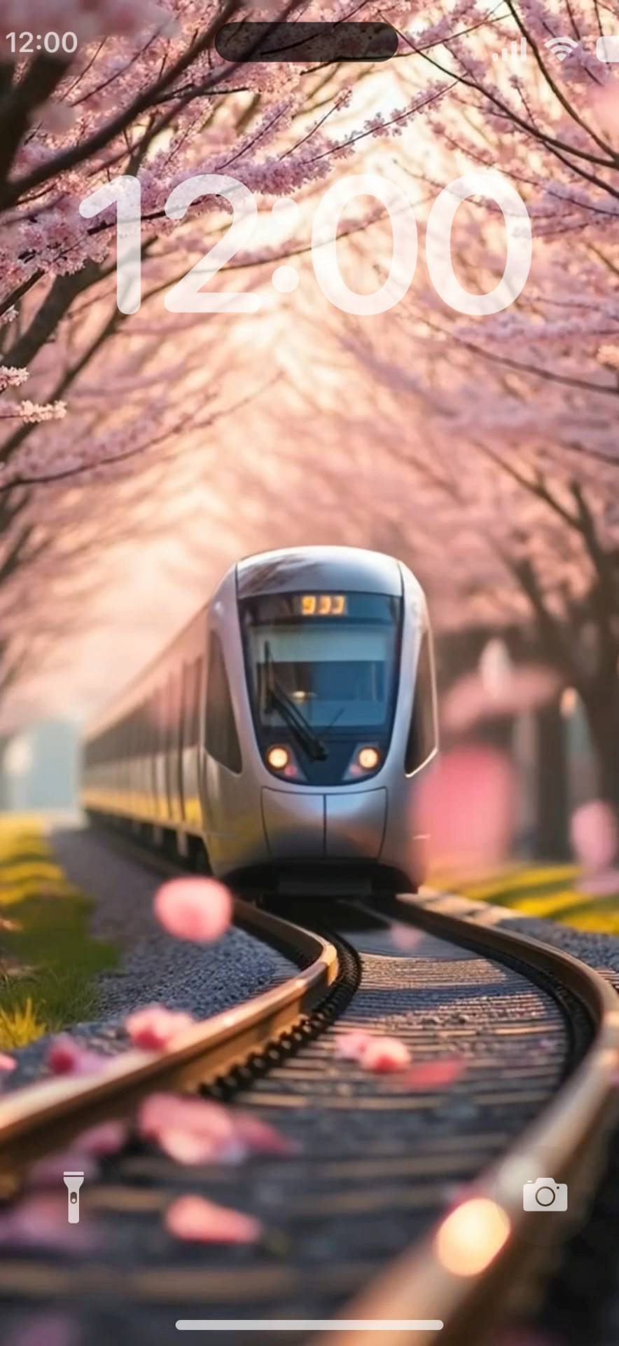 Sakura Train Ζωντανή ταπετσαρία[6k8gKtATMH4mVRCFaq4A]