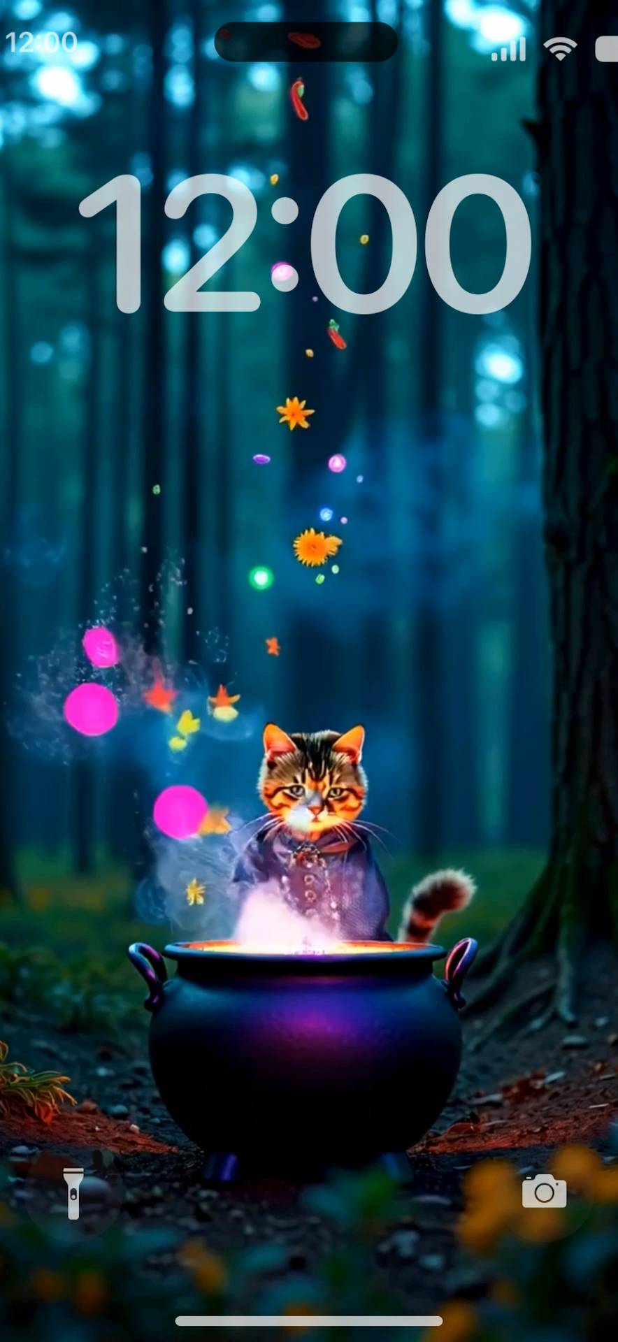 Magical cat Live Wallpaper[IylQ3qTVOTD7WbjshGbE]