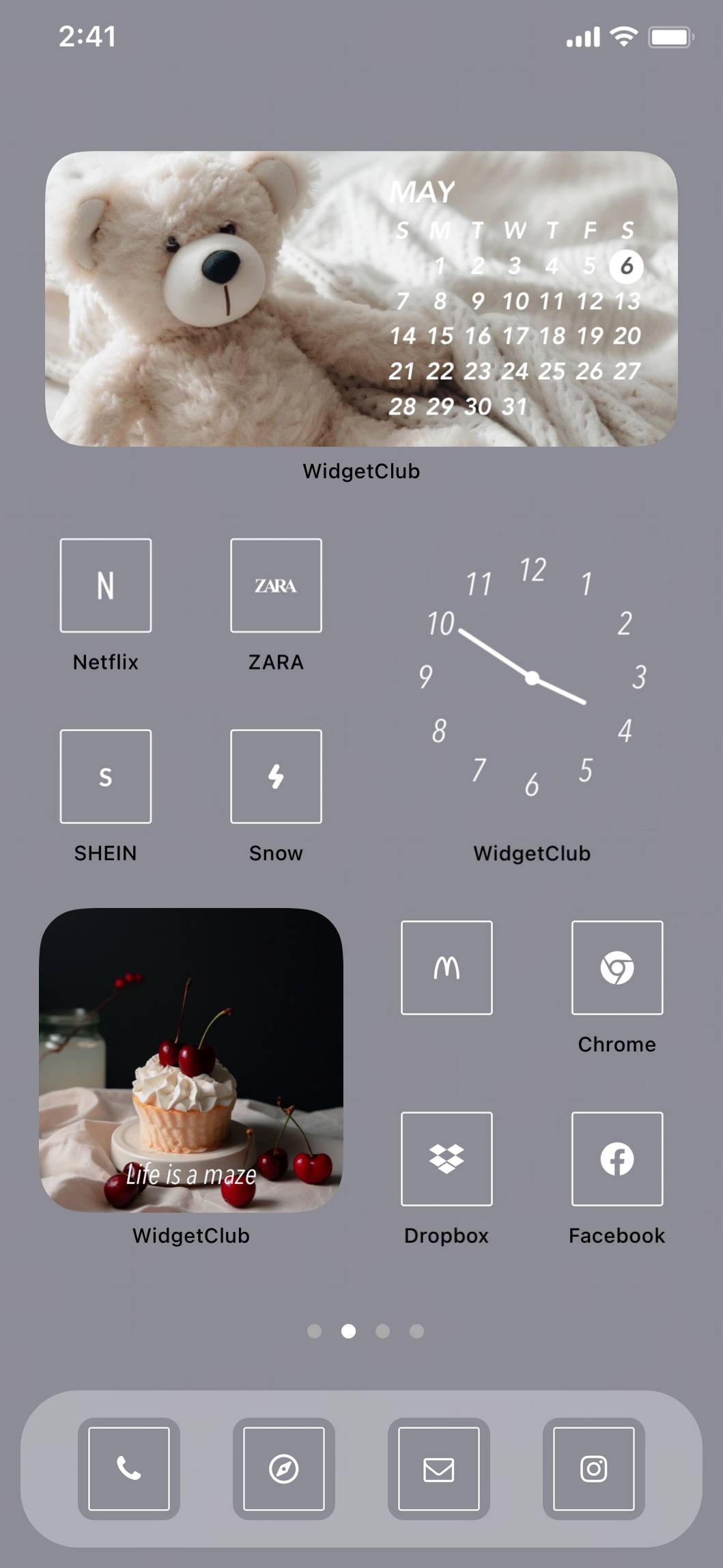 Black cherry x gray home screen themeHome Screen ideas[ZM7SpjCCKq7FL7kdIxl2]