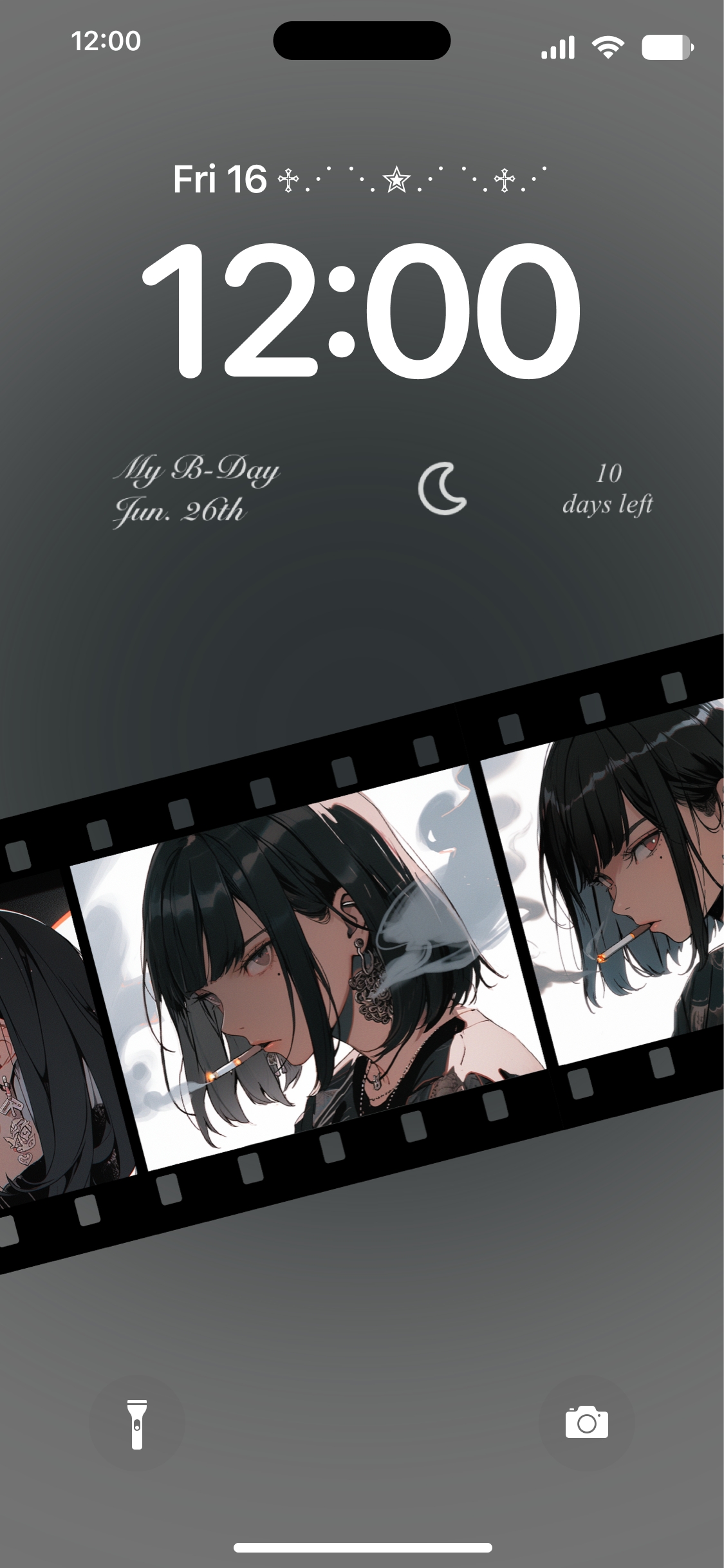 Kazabana Fuuka Anime Wallpaper for iPhone 11