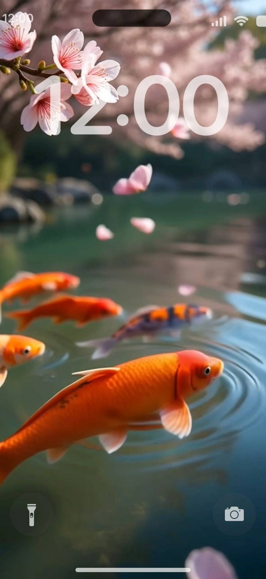 Koi fish Live Wallpaper[mYTWbcfRSZa0y98lSI28]