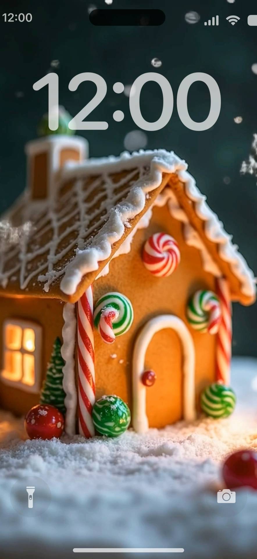  Christmas Ginger man's house Živá tapeta[ik2juDauJkMbPnzrzAn2]