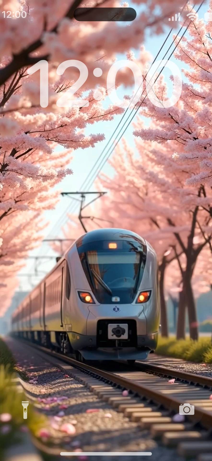 Sakura train 動態壁紙[dAH2HXgCwSvEmeGaDSRY]